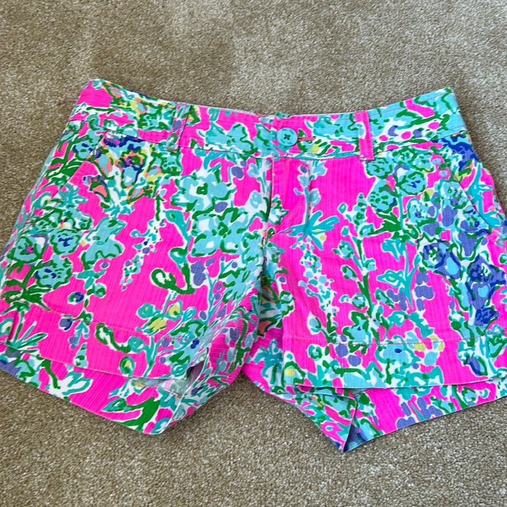 Lilly Pulitzer Callahan shorts size 0